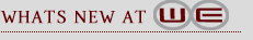 Whats New At WE